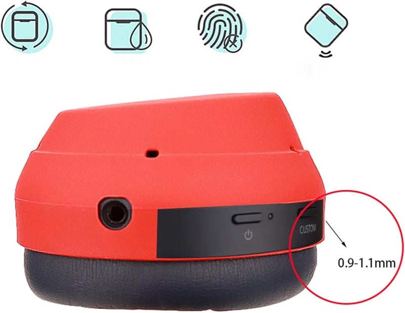 Black Protective Case Cover for Sony WH1000XM4 Headphones with Memory Foam - Image 3